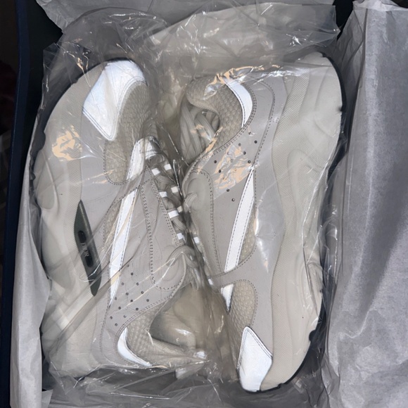 Dior B22 White Gray Technical Mesh Size 8 NEW - Picture 2 of 7